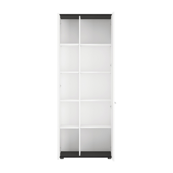 Skříň VENEZIA VES01 levá, alpská bílá/černá 1