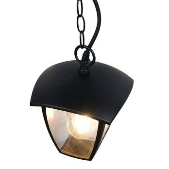 Venkovní závěsné svítidlo VENTA černá 4