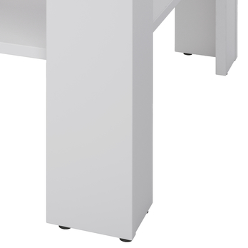 Konferenční stolek VENTA alpská bílá, šířka 100 cm 2