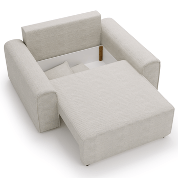 Křeslo VENUS krémová 3