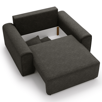 Křeslo VENUS antracitová 3