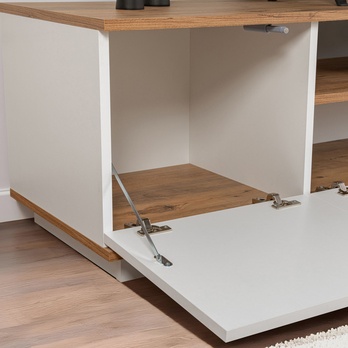 TV stolek VERAMONT bílá/borovice atlantic 5