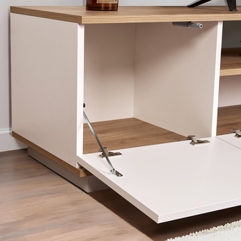 TV stolek VERAMONT bílá/dub cadiz 5