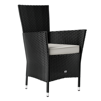 Zahradní set VERONA 3 černá/akácie 6