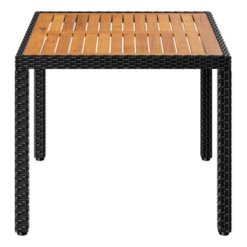 Zahradní set VERONA 3 černá/akácie 11