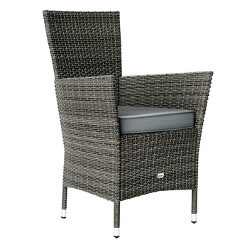 Zahradní set VERONA 3 šedá/antracitová 1