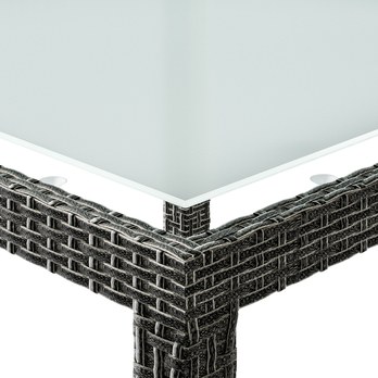 Zahradní set VERONA 3 šedá/antracitová 3