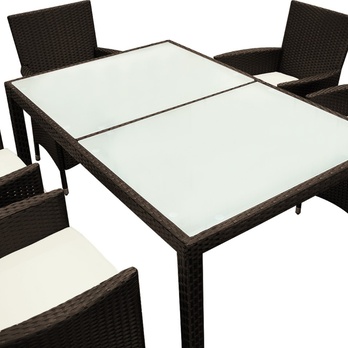 Zahradní set VERONA 5 hnědá 12