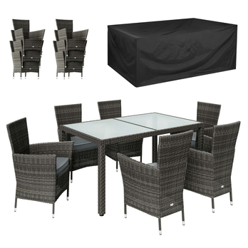 Zahradní set VERONA 5 šedá 1