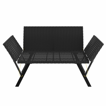 Zahradní pohovka VERONA 6 hnědá/krémová 6