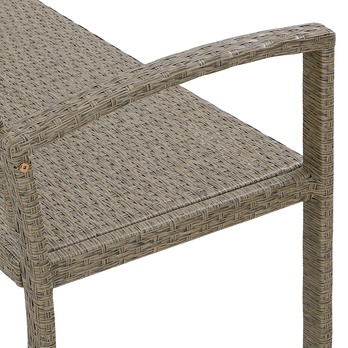 Zahradní lavice VERONA 7 krémová 4