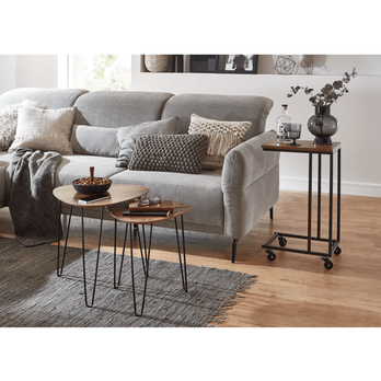 Stolek VERONA dub bologna/černá 1