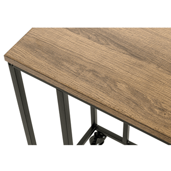 Stolek VERONA dub bologna/černá 3