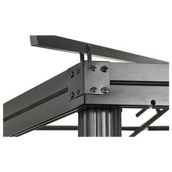 Zahradní altán  VERONA černá/krémová 5