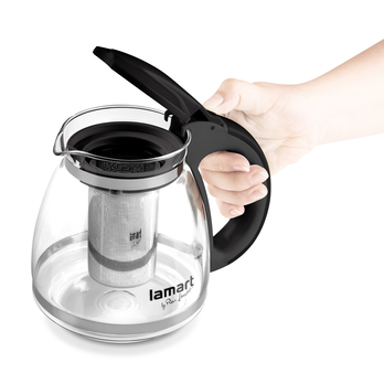 Konvice VERRE sklo/plast, 1,5 l 1