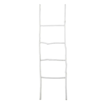 Žebříkový věšák VEZIA bílá 3