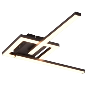 Stropní LED svítidlo VIALE černá 1