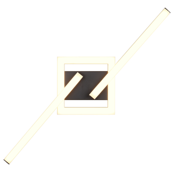 Stropní LED svítidlo VIALE černá 7