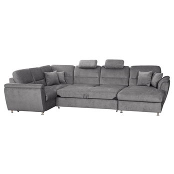 Sedací souprava VIANA II levá, tmavě šedá 1