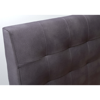 Polohovací postel s roštem VICTORIA šedohnědá, 160x200 cm 2