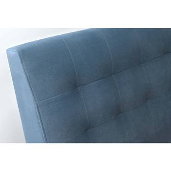 Polohovací postel s roštem VICTORIA modrá, 160x200 cm 2