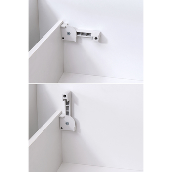 Polohovací postel s matrací VICTORIA světle šedá, 90x200 cm 8