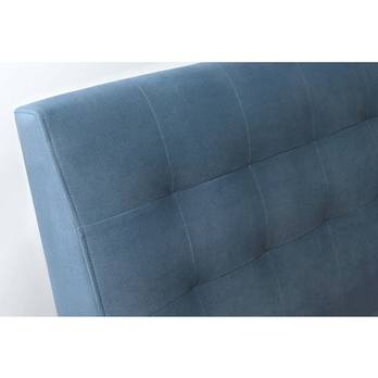 Polohovací postel s matrací VICTORIA modrá, 90x200 cm 5