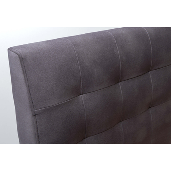 Polohovací postel s roštem VICTORIA šedohnědá, 100x200 cm 3