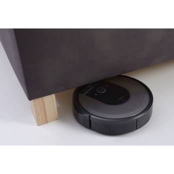 Polohovací postel s roštem VICTORIA šedohnědá, 100x200 cm 4