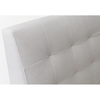 Polohovací postel s roštem VICTORIA světle šedá, 90x200 cm 3