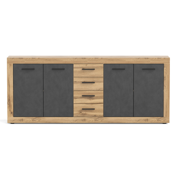 Komoda VILHELM 5 dub wotan/matera 3