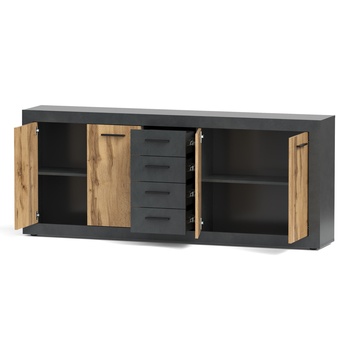 Komoda VILHELM 5 matera/dub wotan 2