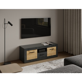 TV komoda VILHELM 6 matera/dub wotan 1