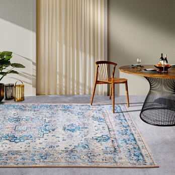 Koberec VILLEROY & BOCH KOLLEKTION 1767 106064 krémová/modrá, 160x235 cm 1