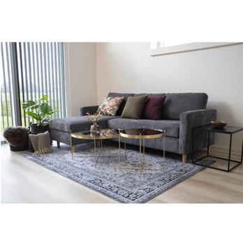 Konferenční stolek VINIZAO 2 zlatá 1