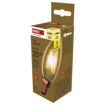 LED žárovka VINTAGE Z53012 E14, 2,5W, teplá bílá 1