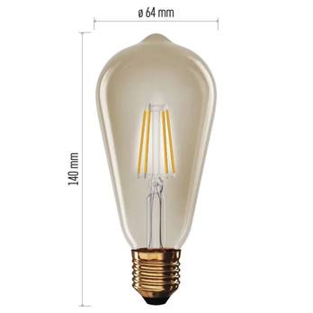 LED žárovka VINTAGE Z57032 E27, 4,5W, teplá bílá 2