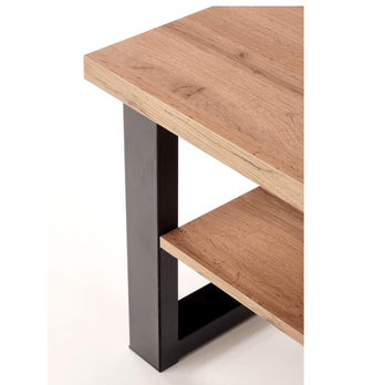 Konferenční stolek  VINUM dub wotan/černá 3