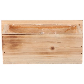 Obal na květináč VIRGIL dřevo, šířka 26 cm 5