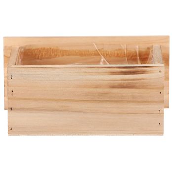 Obal na květináč VIRGIL dřevo, šířka 20 cm 5
