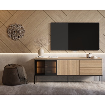TV stolek VISSO VI-07 dub linear 1