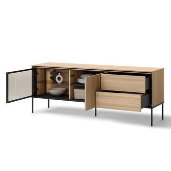 TV stolek VISSO VI-07 dub linear 2