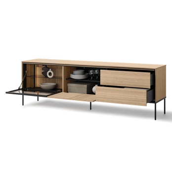 TV stolek VISSO VI-08 dub linear 2