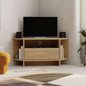 TV stolek VIVA přírodní dub 1