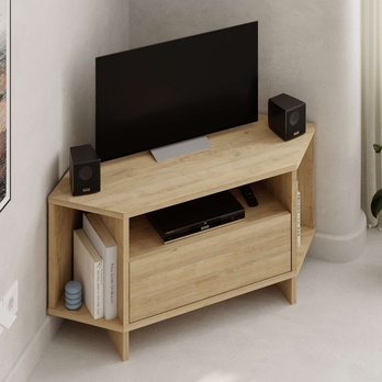 TV stolek VIVA přírodní dub 3