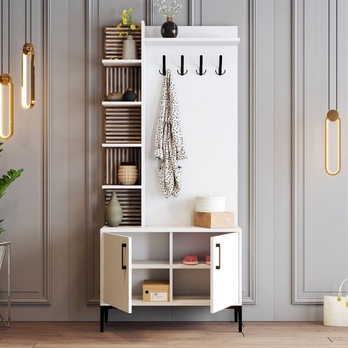 Předsíňová sestava VIYAN 1 bílá 2