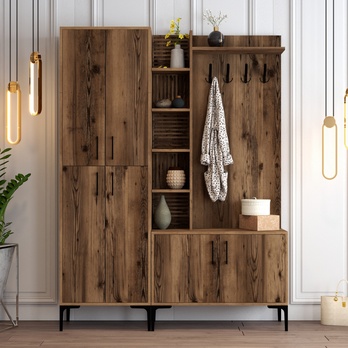 Předsíňová sestava VIYAN 2 ořech 4