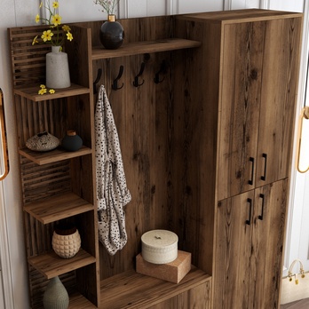 Předsíňová sestava VIYAN 2 ořech 5