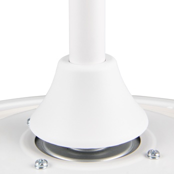 Stropní LED svítidlo s ventilátorem VOLDA bílá/hnědá 6