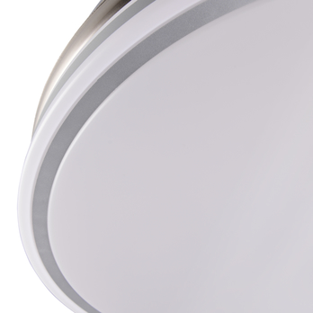 Stropní LED svítidlo s ventilátorem VOLDA stříbrná/bílá 5